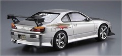 Aoshima No.24 Tuned Car Nissan Top Secret Silvia S15 1999 1/24 Scale Model Kit