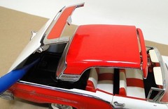 Ford Custom Built Concept Classic Car1:24Hot Rod Race gt TIN Metal Model1950