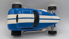 AMT ERTL 1/25 Snapfast Slammer Rod Rageous Blue Super Coupe Model – Assembled
