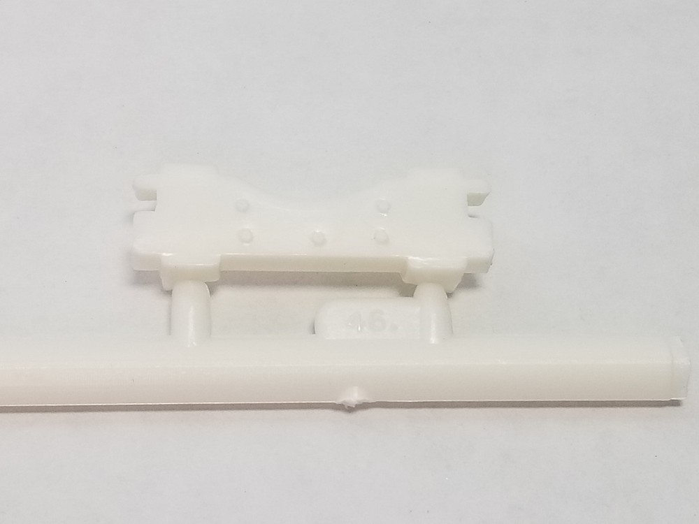 Diamond REO Truck Tractor REAR CROSSMEMBER #46 for 1:25 AMT Model Kit