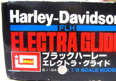 1986 Imai B-1194 HARLEY DAVIDSON FLH ELECTRA GLIDE model kit 1:12 parts sealed