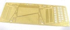 Photo-etched detailing Hoods set for Mersedes-Benz 320 by ICM 35540, 1:35