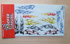 Cool Flames 1:24 1:25 Gofer Racing Decals 11081 Model Car