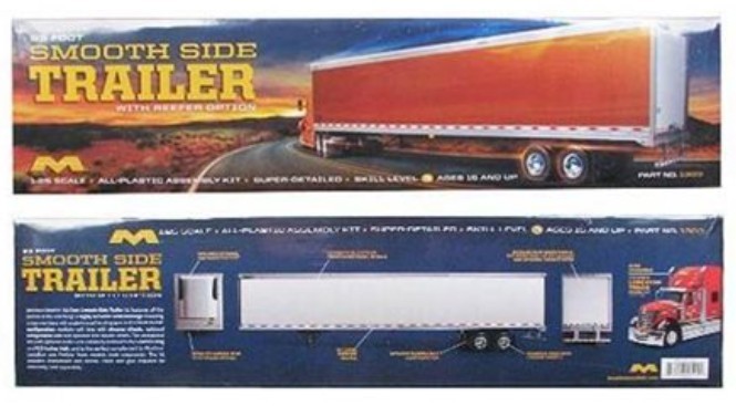 Moebius Models 1303 1:25 53′ Smoothside Trailer
