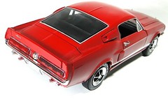Ford Mustang Cobra GT12Race Car24Hot Rod1969Custom Built Metal Body 1:18 Model