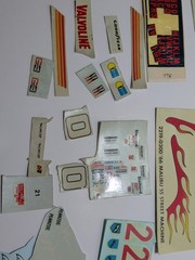 ✨VINTAGE✨ LOT 1:24/25 Scale Auto Racing Hot Rod Model Kit Decal Sheets 1960s-80s