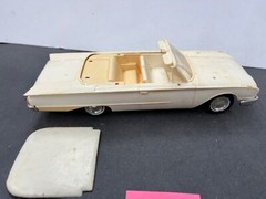 C3 amt 1960 Ford Sunliner Galaxie Convertible vintage built model 1/25 McM