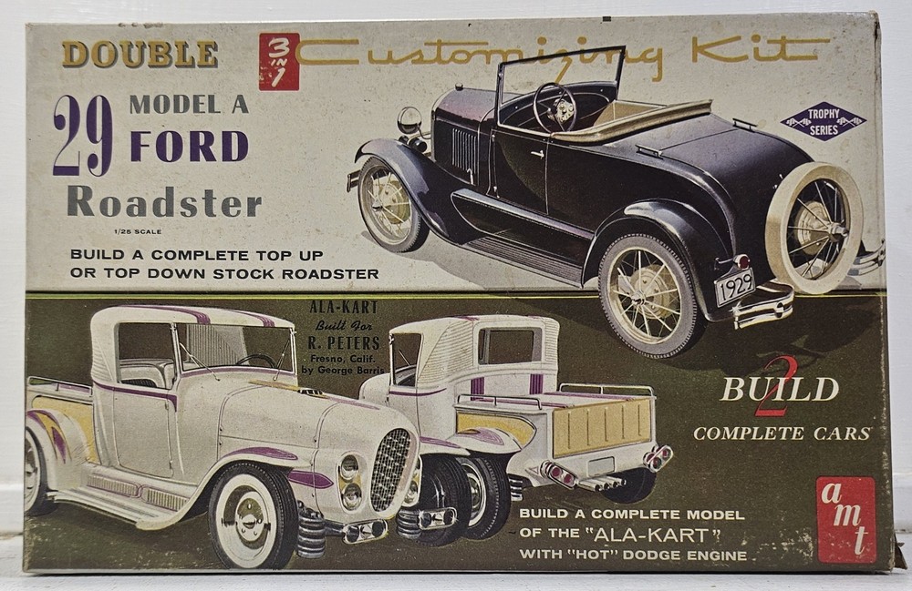 Vintage AMT TROPHY SERIES 29 FORD / ALA CART Please Read Description