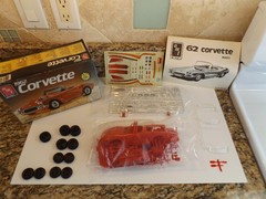 AMT / ERTL 1962 CCHEVY CORVETTE 3 in 1 STOCK CUSTOM DRAG 1/25 MODEL CAR KIT