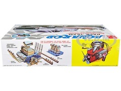 SKILL 2 MODEL KIT CHEVROLET VAN W/BOAT & TRAILER “AQUA ROD” 1/25 BY AMT AMT1338