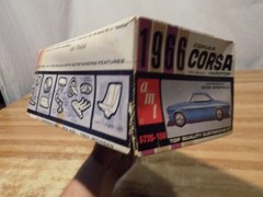 AMT 1966 CHEVROLET CORVAIR CORSA VINTAGE ANNUAL MODEL CAR SMP MPC CHEVY HARDTOP