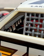 AMAZING Vintage 80s Ertl AMT 1:16 LAKE SPEED #75 PONTIAC Grand Prix NATIONWISE