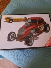 AMT Double Dragster Kit Amt627 1/25 Model Kit Sealed Metal Tin