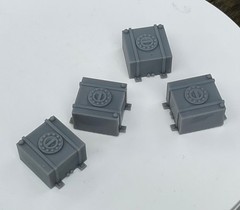 4pc 1/24 1/25 Fuel Cell Drag Racing No Prep Restomod Resin Model Car Truck Parts