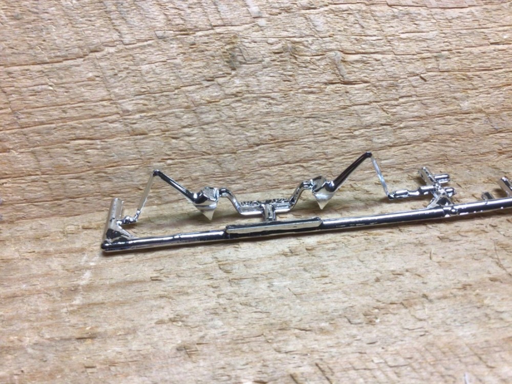 1957 Chevy Spirit Of ’57 Chrome Taillights, 1/25 MPC. (Free USA Shipping)