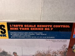 Academy M1A2 Abrams US Main Battle Tank 1/48 Remote Control Model Kit NEW SEALED