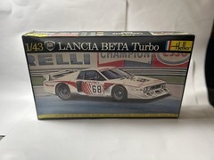 Lancia Beta Turbo Heller 1:43 Scale Plastic Model Kit Lubrifilm #68