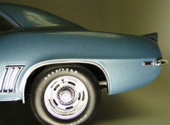 Chevrolet Camaro Chevy Built Metal Body Model Concept Hot Rod Race Car