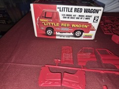 LIndberg 1:25 LIttle Red Wagon Model Kit # 72158 Please check photos