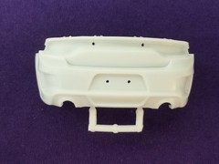 2021 Dodge Charger HELLCAT REAR BUMPER from 1:25 AMT Model Kit