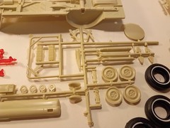 Vintage Johan 63 Plymouth Fury Nice. Complete kit 1.25 scale. open box. nice