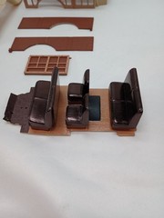 AMT Ertl 1929 Ford Woody Pickup 1:25 Scale Model Kit Partially Assembled