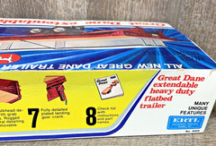 Model Semi Kit Great Dane Extendable Heavy Duty Flatbed Trailer Used