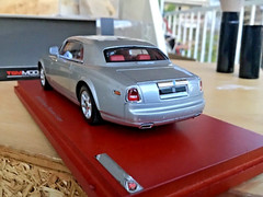 1/43 TSM , Rolls Royce ,silver phantom coupe, met. Silver, mint !!!
