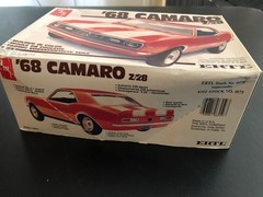 AMT 1968 Chevrolet Camaro Z/28 1/25 Scale, New, parts sealed in box