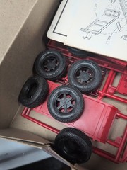 Ertl 1/25 Vintage Great Dane Extendable Heavy Duty Flatbed Trailer 8009 Open Box