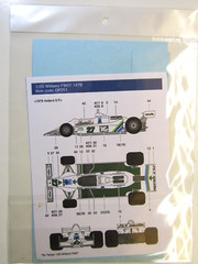 Decalpool 1/20 Williams FW07 Alan Jones Decal Sheet DP251 for Tamiya Kit