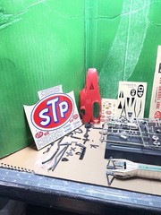 MPC STP Indy Turbine Car Model Kit & Lotus STP Turbine Car Kit