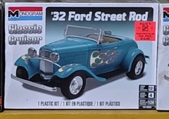 Monogram ‘32 Ford Street Rod Kit # 85-0882 Factory Sealed 1:24 Scale