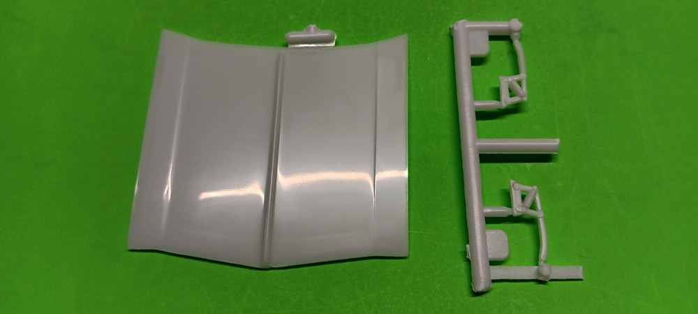 65 1965 Impala SS 396 1/25 Revell Flat Stock Hood Hinges Model Car Part