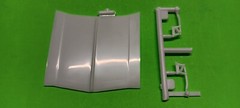 65 1965 Impala SS 396 1/25 Revell Flat Stock Hood Hinges Model Car Part