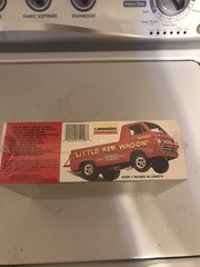 Lindberg “LITTLE RED WAGON“ FACTORY SEALED 1/25 #72158 Molded in High Gloss Red