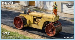 Balaton Modell 1/72 Soviet Du-11 Road Roller Resin kit (Length: 6cm)