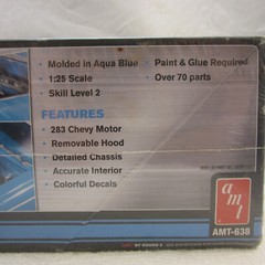 AMT 1957 Chevy Bel Air 1:25 Scale Plastic Model Kit AMT638 NEW Sealed