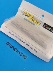 Detail Master Flocking 1603 Velour Flocking Light Grey 1/24 Model Car Seat Trunk