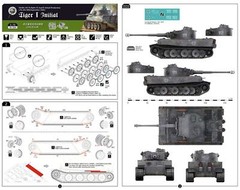 Border TK7204 1/72 Tiger I Sd.Kfz.181 Pz.Kpfw.VI Ausf.E Initial Production Tank