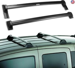 SCITOO Roof Rack Cross Bars,165lbs Luggage Rack Aluminum Roof Rails Crossbars