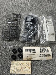 Buddy Baker Dodge Charger Stock Car 1/25 MPC Sealed Bags Model Car See Photos
