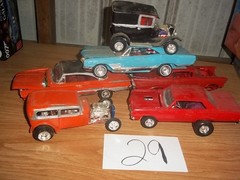 Model Car Junkyard/Parts Lot Salvage Built Plastic Models #29