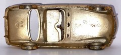 1956 MGA Promo Cigarette Lighter 1/32 Diecast Gold Plated Yamazaki Co Japan