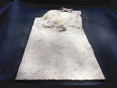 1/35 Scale Military Diorama Base Terrain Display Model Soldiers Figures Diecast