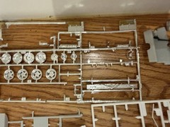 Unassembled Model Car Kit Parts Lot