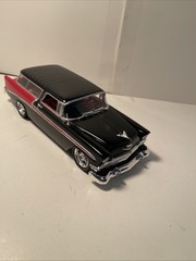 1956 Chevy Bel Air Nomad Station Wagon built Model Car 1/25