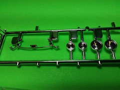 32 1932 Ford 5 Window Coupe 1/25 chrome highboy lowboy headlamps lenses model