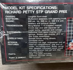 VTG 1990 Richard Petty 1/25 Model Kit NASCAR STP Grand Prix AMT ERTL 6728 SEALED