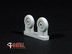 1:48 Resin Wheels Landing Gear for scale model De Havilland Vampire